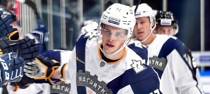 Andrej Nestrašil v KHL dál září, proti Jekatěrinburgu dal vítězný gól