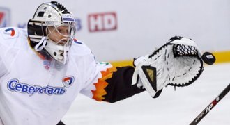 Štěpánek z Čerepovce udržel počtvrté v sezoně KHL čisté konto