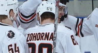Zohorna v KHL skóroval ve třetím zápase za sebou, Jordán dvakrát nahrával