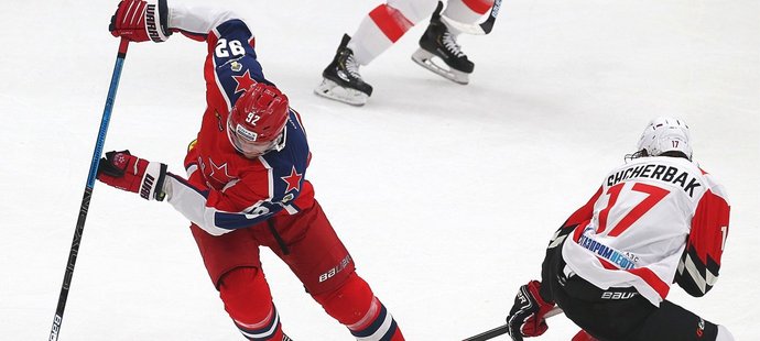 Jiří Sekáč, který v létě přestoupil z Kazaně do CSKA Moskva, se v úvodním utkání nové sezony KHL neprosadil