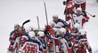 Hokejisté CSKA Moskva deklasovali Slovan Bratislava 9:0, zápas se hrál v rámci KHL World Games ve Vídni