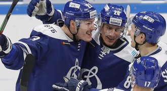 Jaškin dal dva góly a vede tabulku střelců KHL, Jordán zapsal nahrávku