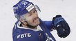 Český útočník Dmitrij Jaškin vystřelil v KHL další hattrick a s 28 góly vládne tamním střelcům