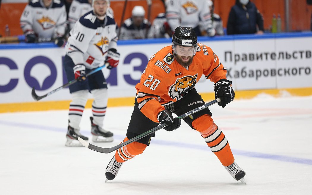 Hokejista Hynek Zohorna rozhodl utkání s Magnitogorskem dvěma zásahy