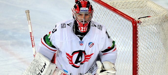 Jakub Kovář září v brance Jekatěrinburgu.