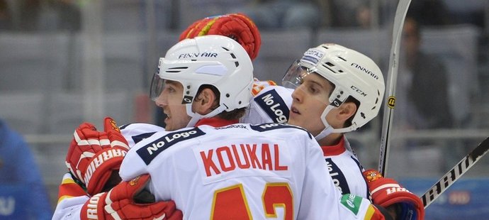 Petr Koukal zpečetil gólem postup Jokeritu v KHL