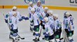 Hráči Barysu Astana se radují z vítězství