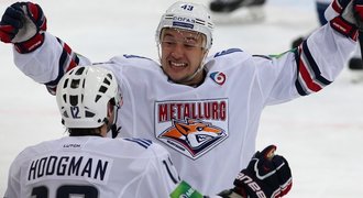 Jan Kovář v KHL řádí, dvacátou trefou zařídil výhru Metallurgu