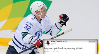 Ovečkin bude mít nový klenot. Do sbírky přidá prsten pro vítěze KHL