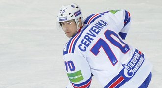 Červenkův gól zajistil Petrohradu vítězný vstup do play off KHL