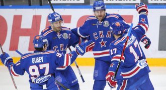 Petrohrad v KHL znovu posunul rekord, Gusev se trefil čtyřikrát