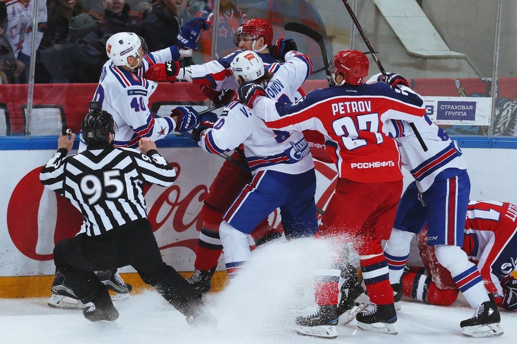 Titul v KHL pro Petrohrad? Zapomeňte! Do finále postoupil CSKA Moskva