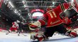 Šimon Hrubec inkasoval v poslední vteřině čtvrtého finále KHL, Omsk ale uspěl v prodloužení