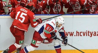 Horák skóroval a pomohl ukončit sérii osmi proher hokejistů Podolsku