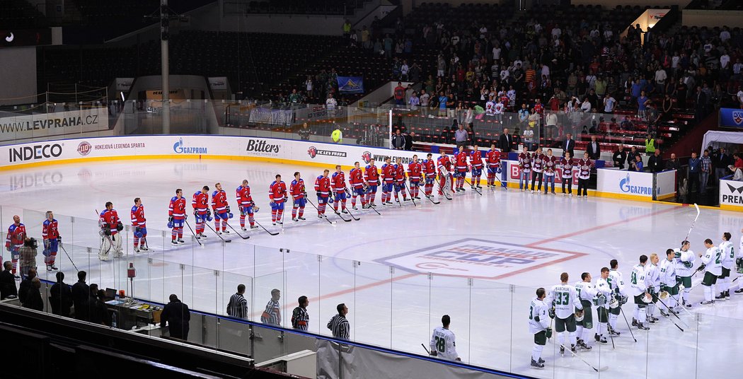 Hokejisté pražského Lva se na úvod domácího Prague Hockey Cupu utkali s Ufou