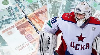 KHL ztrácí lesk. Češi přišli o třetinu platu kvůli pádu rublu