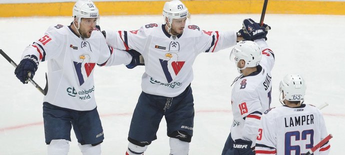 Slovan Bratislava slaví, zdá se, že v KHL zůstane
