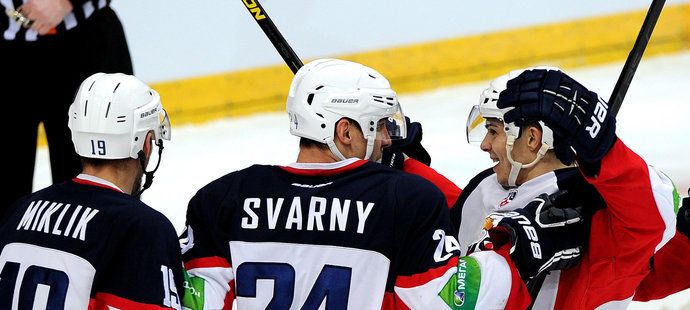 Zdá se, že Slovan i nadále bude hrát v KHL. (archivní foto)