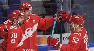 Češi řádili v KHL. Hanzl pálil dvakrát, trefili se i Jaškin, Jordán a Nestrašil