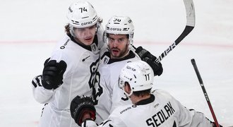 Sedlák v KHL pálil po dvou týdnech a rovnou dvakrát, Hyka asistoval