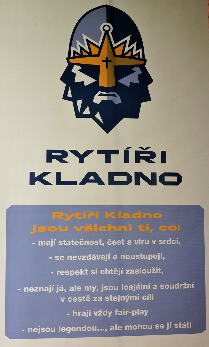 Rytíři z Kladna - to je nové logo, které bylo dnes představeno