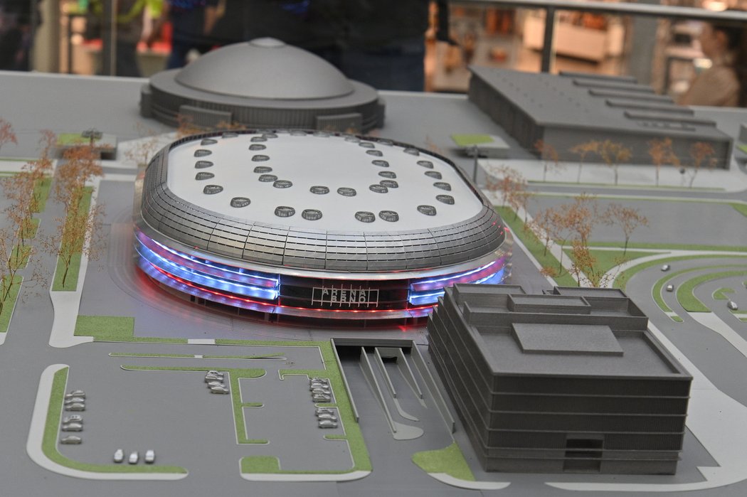 3D modely v Galerii Vaňkovka ukazují plánovanou halu