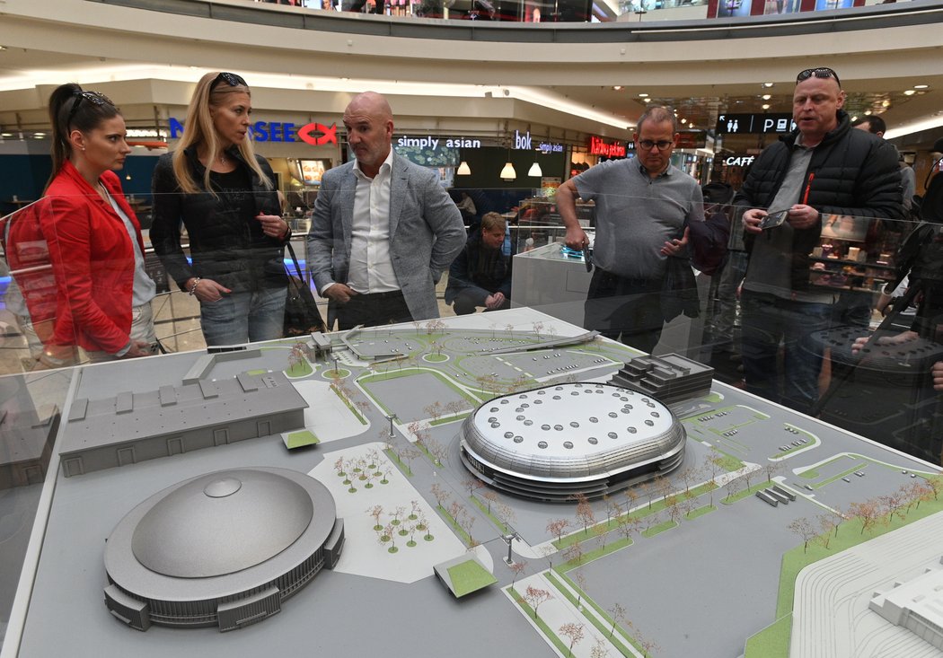 3D modely v Galerii Vaňkovka ukazují plánovanou halu