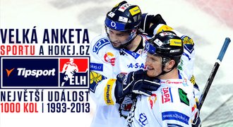 1000 KOL EXTRALIGY: Tygří uragán! Osm gólů za jednu třetinu