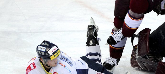 Liberecký Derner utrpěl nepříjemné zranění.