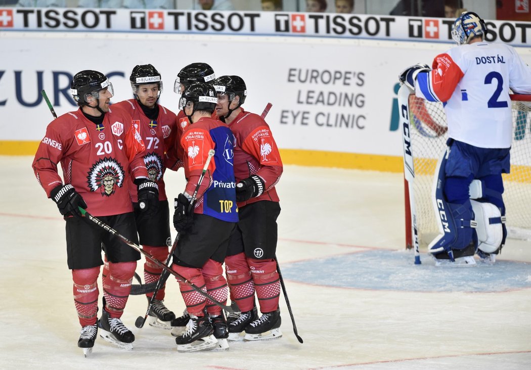 Hokejisté Frölundy vyloupili Brno rozdílem 4:1