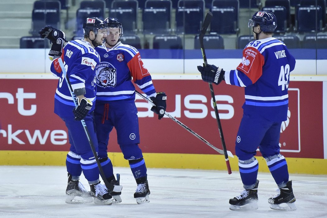 Hokejisté Liberce odehráli proti Linköpingu výbornou první třetinu, vyhráli ji 4:1