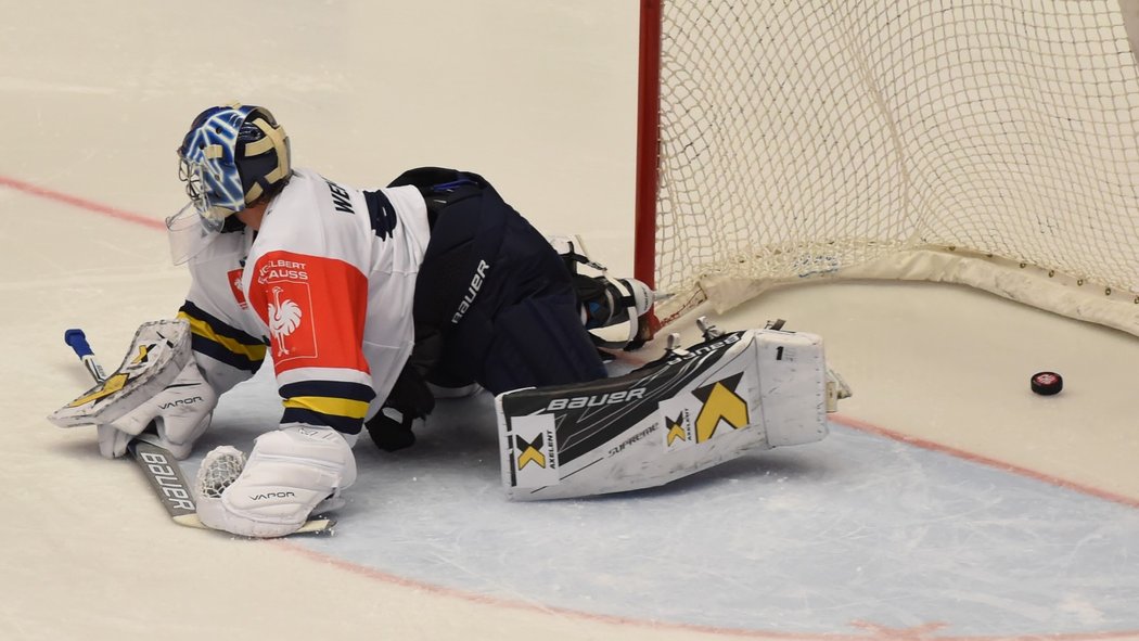 Třinečtí hokejisté porazili HV 71 a radují se z postupu v LM