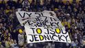 Litvínovští fanoušci a jejich vzkaz hokejistům Pardubic