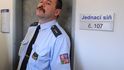 Jednací síň hlídali policisté