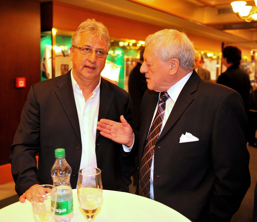 Vincent Lukáč a Jozef Golonka (vpravo)