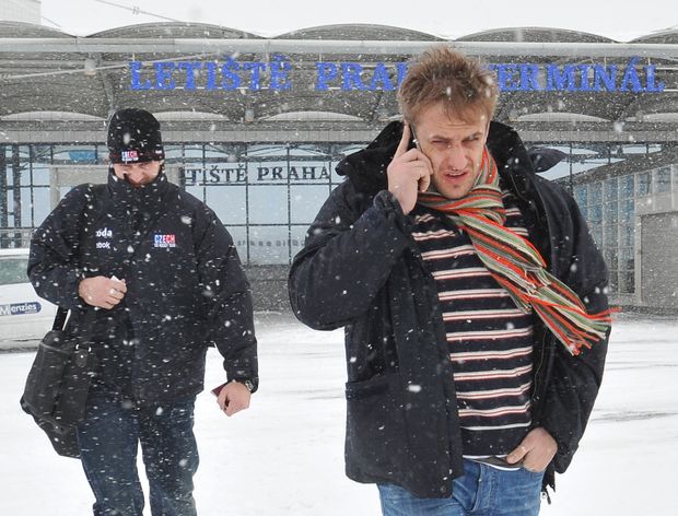 Marek je na zimu z Moskvy zvyklý Marek je na zimu z Moskvy zvyklý