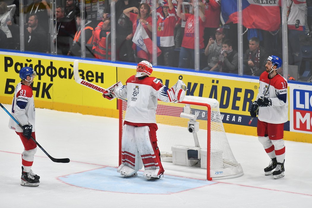 Šimon Hrubec dovedl český tým k výhře nad Norskem (MS 2019)