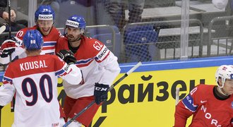 ANKETA: Pochvalte hokejisty! Vyberte nejlepší české hráče proti Norsku