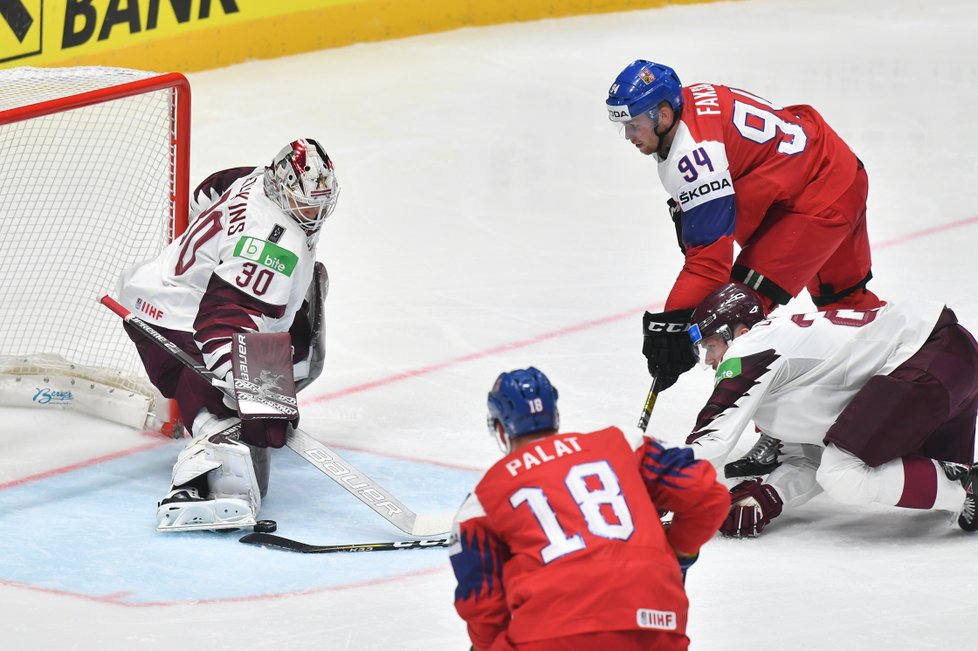 Radek Faksa s Ondřejem Palátem neuspěli