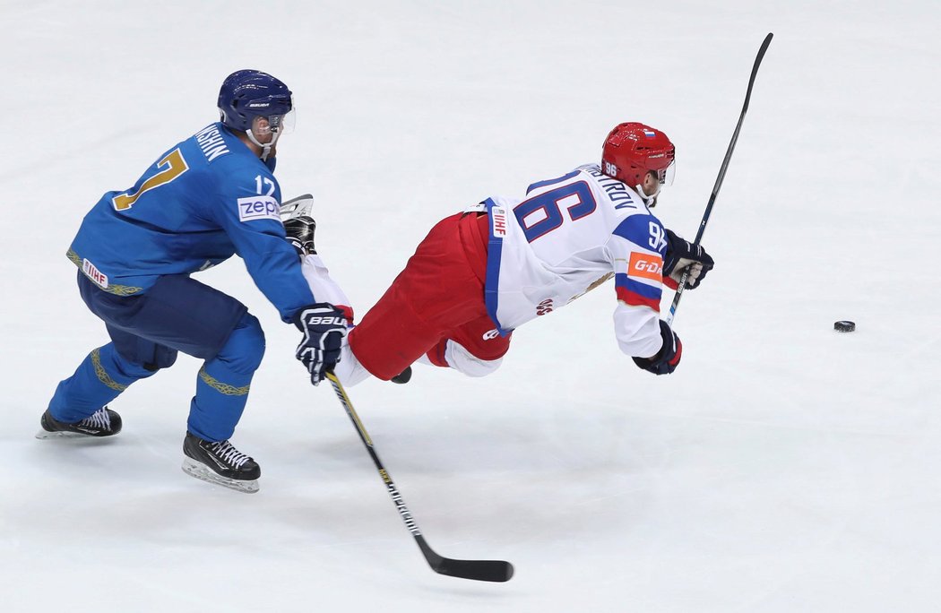 Alexander Burmistrov vybojoval svým únikem Rusku přesilovou hru