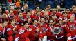 Bronzoví šampioni. Čeští hokejisté zdolali Rusko a vybojovali bronzové medaile