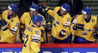 Švédové se Slovinci se také nadřeli, ale upevnili si třetí místo