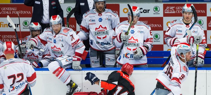Hradec odehrál přípravný zápas proti Bratislava Capitals z ICEHL