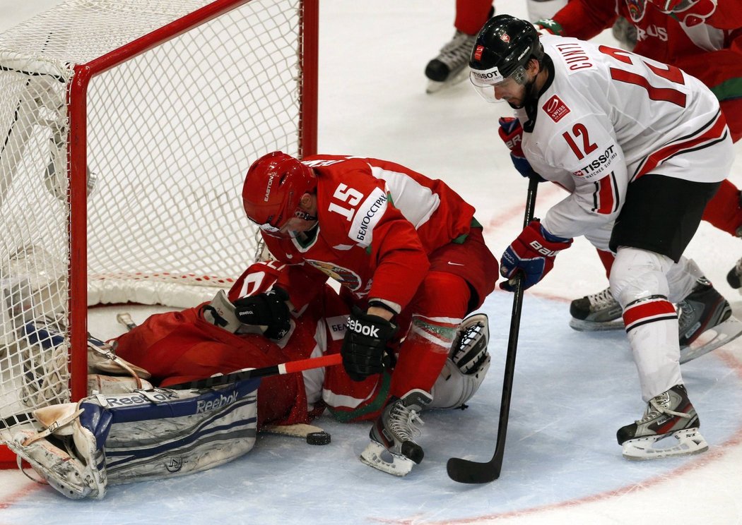 Hokejisté Švýcarska zvítězili ve svém závěrečném zápase v základní skupině nad Běloruskem a zatím na šampionátu ani jednou neprohráli. Vyhráli základní skupinu.