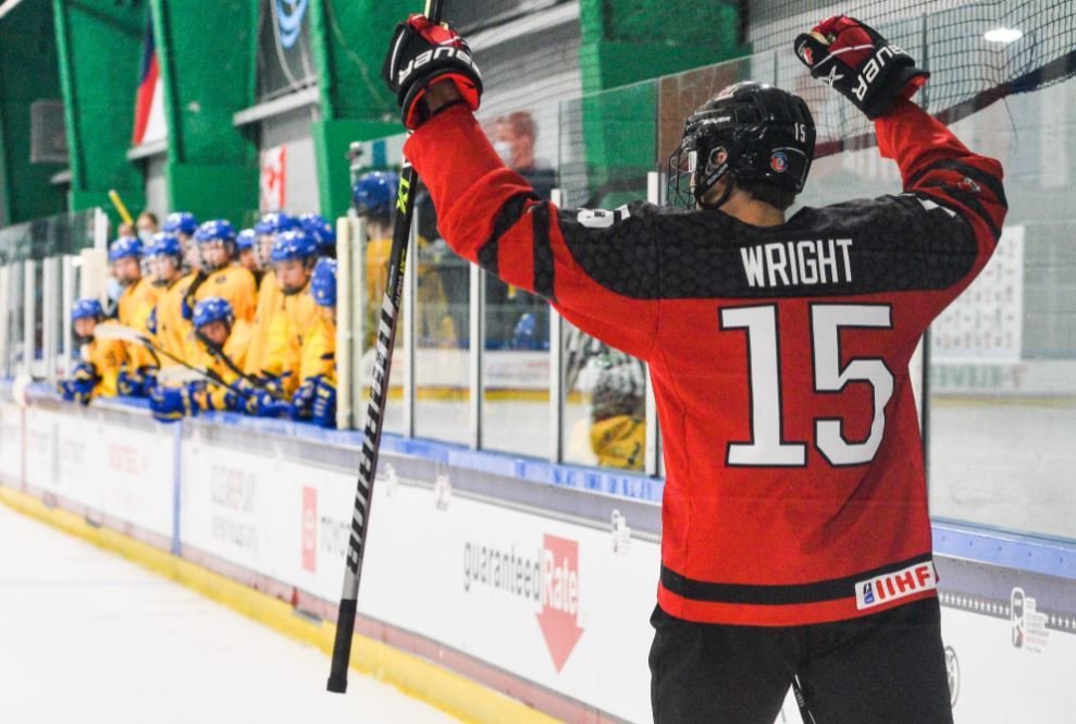 Hokejisté Kanady na MS hráčů do 18 let uštědřili Švédsku historickou nálož 12:1