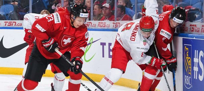 Švýcaři si v české skupině B připsali důležitou výhru nad Běloruskem
