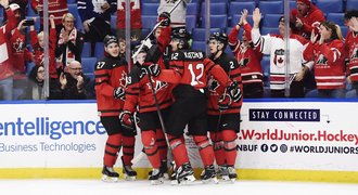 Kanada - Česko 7:2. Favorit rozhodl v přesilových hrách, o bronz proti USA