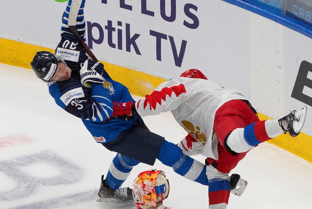 Souboj o bronz ovládli vítězstvím 4:1 junioři Finska nad Ruskem