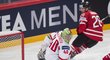 Hokejisté Kanady vyhráli na MS nad Běloruskem a dostali se do čela české skupiny