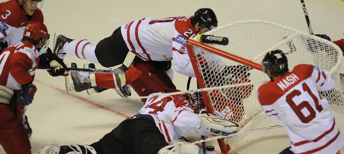 To je mela! Kanada nakonec nad Běloruskem zvítězila 4:1